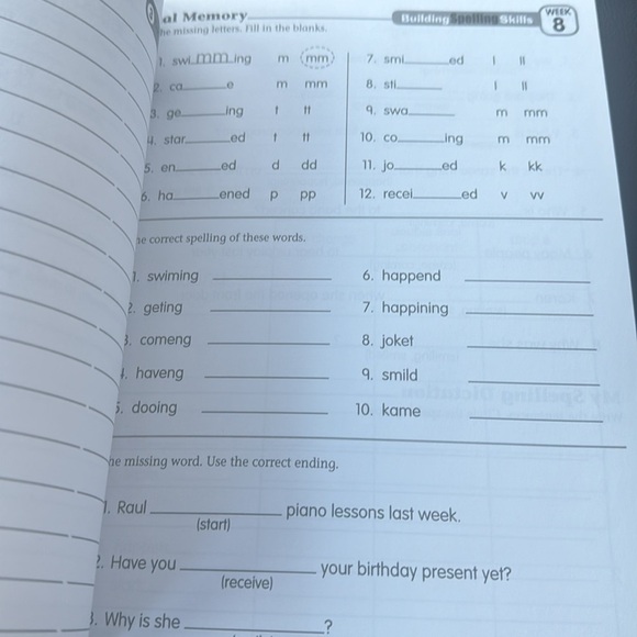 Building spelling skills grade 3 learning book - Picture 4 of 4